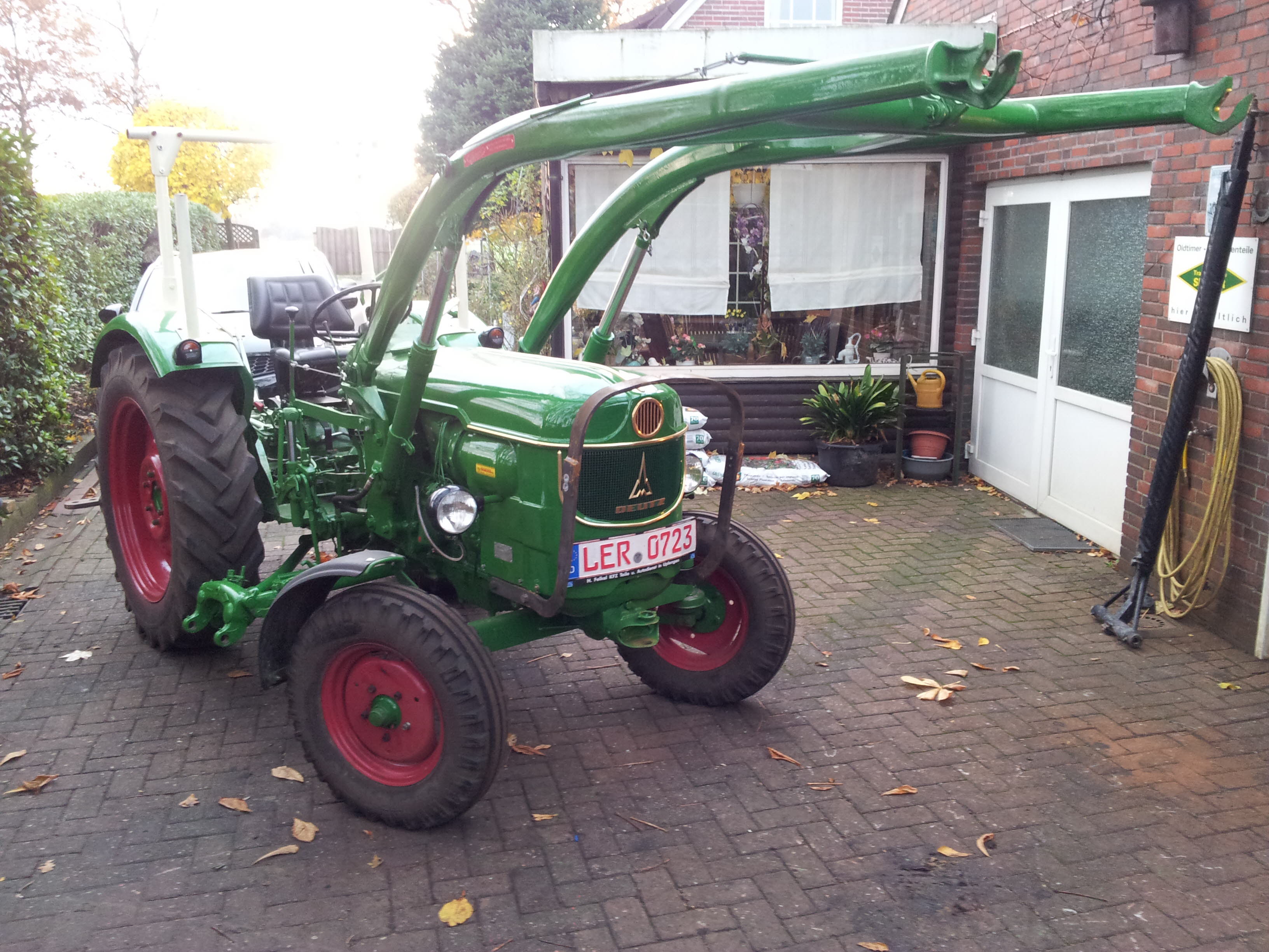 kompletter Schlepper